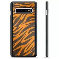 Samsung Galaxy S10+ Protective Cover - Tiger