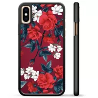 iPhone X / iPhone XS Protective Cover - Vintage Flowers