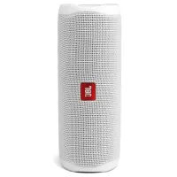 JBL Flip 5 Waterproof Bluetooth Speaker - 20W - White