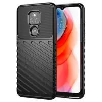 Thunder Series Motorola Moto G Power (2021) TPU Case - Black