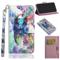 Wonder Series Google Pixel 5 Wallet Case - Owl