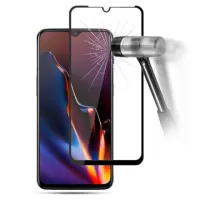 Mocolo OnePlus 6T Tempered Glass Screen Protector - Black