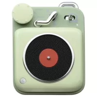 Muzen Button Mini Portable Bluetooth Speaker - Green