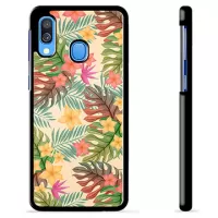 Samsung Galaxy A40 Protective Cover - Pink Flowers