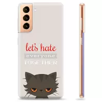 Samsung Galaxy S21+ 5G TPU Case - Angry Cat