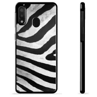 Samsung Galaxy A20e Protective Cover - Zebra
