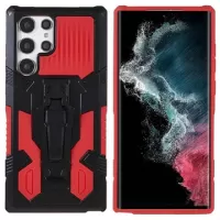 MechWarrior Project Samsung Galaxy S22 Ultra 5G Hybrid Cover - Red / Black