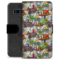 Samsung Galaxy S10 Premium Wallet Case - Graffiti