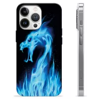 iPhone 13 Pro TPU Case - Blue Fire Dragon