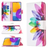 Wonder Series Samsung Galaxy M52 5G Wallet Case - Flower