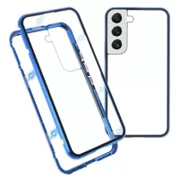 Samsung Galaxy S22+ 5G Magnetic Case with Tempered Glass - Blue