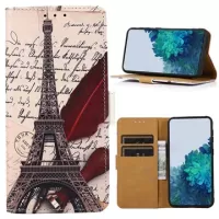 Glam Series Huawei Nova 8i/Honor 50 Lite Wallet Case - Eiffel Tower