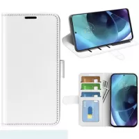 Motorola Moto G71 5G Wallet Case with Magnetic Closure - White