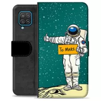 Samsung Galaxy A12 Premium Wallet Case - To Mars