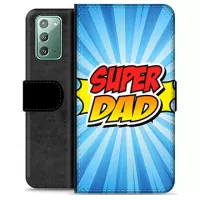 Samsung Galaxy Note20 Premium Wallet Case - Super Dad