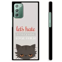Samsung Galaxy Note20 Protective Cover - Angry Cat