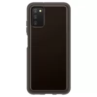 Samsung Galaxy A03s Soft Clear Cover EF-QA038TBEGEU - Black