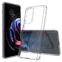 Scratch-Resistant Motorola Edge 20 Pro Hybrid Case - Transparent