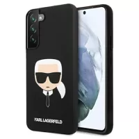 Karl Lagerfeld Karl Head Samsung Galaxy S22+ 5G Silicone Case - Black