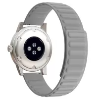 Samsung Galaxy Watch4/Watch4 Classic/Watch5 Magnetic Silicone Sports Strap - Grey