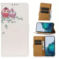 Glam Series Samsung Galaxy M52 5G Wallet Case - Owls