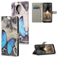 Style Series Nokia G10/G20 Wallet Case - Blue Butterfly