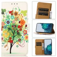 Glam Series Google Pixel 7 Wallet Case - Flowering Tree / Green