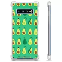 Samsung Galaxy S10+ Hybrid Case - Avocado Pattern