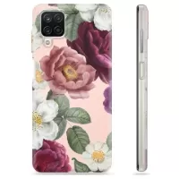 Samsung Galaxy A12 TPU Case - Romantic Flowers