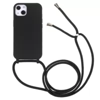 iPhone 13 TPU Case with Lanyard - Black