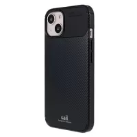 Saii Carbon Fiber iPhone 13 Pro TPU Case - Black