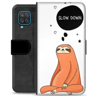 Samsung Galaxy A12 Premium Wallet Case - Slow Down