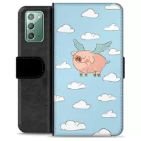 Samsung Galaxy Note20 Premium Wallet Case - Flying Pig