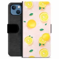 iPhone 13 Premium Wallet Case - Lemon Pattern