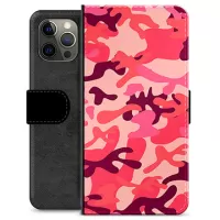 iPhone 12 Pro Max Premium Wallet Case - Pink Camouflage