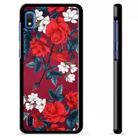 Samsung Galaxy A10 Protective Cover - Vintage Flowers