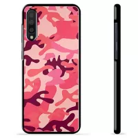 Samsung Galaxy A50 Protective Cover - Pink Camouflage