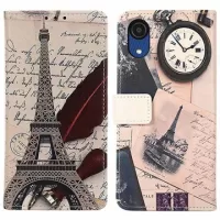Glam Series Samsung Galaxy A03 Core Wallet Case - Eiffel Tower