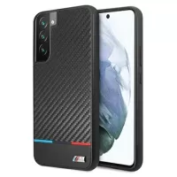 BMW M Tricolor Stripes Samsung Galaxy S22+ 5G Case - Black