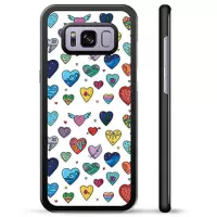 Samsung Galaxy S8+ Protective Cover - Hearts