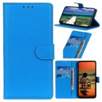 Nokia C21 Plus Wallet Case with Magnetic Closure - Blue