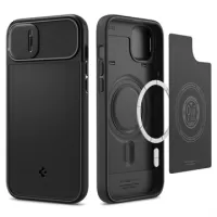 Spigen Optik Armor Mag iPhone 14 Plus Case - Black