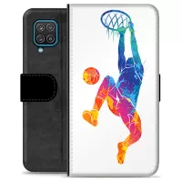 Samsung Galaxy A12 Premium Wallet Case - Slam Dunk