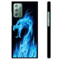 Samsung Galaxy Note20 Protective Cover - Blue Fire Dragon