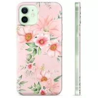 iPhone 12 TPU Case - Watercolor Flowers