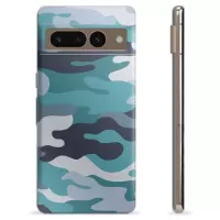 Google Pixel 7 Pro TPU Case - Blue Camouflage