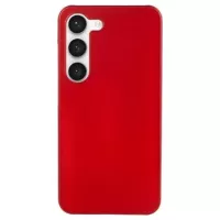 Samsung Galaxy S23 5G Rubberized Plastic Case - Red