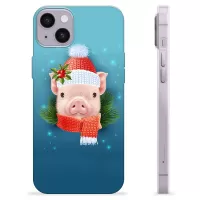 iPhone 14 Plus TPU Case - Winter Piggy