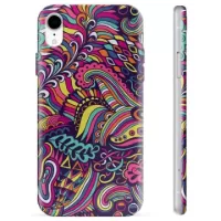 iPhone XR TPU Case - Abstract Flowers