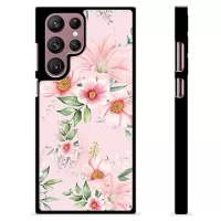 Samsung Galaxy S22 Ultra 5G Protective Cover - Watercolor Flowers
